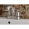 Kingston Brass Centurion 4" Centerset 3-Hole Bathroom Faucet