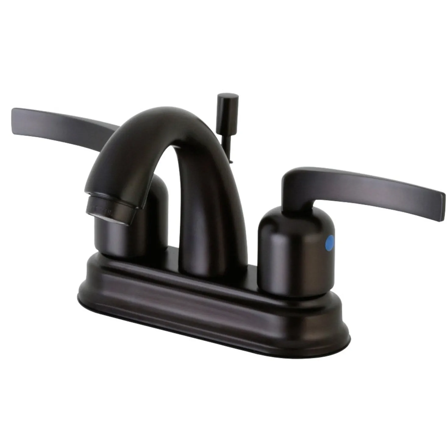 Kingston Brass Centurion 4" Centerset 3-Hole Bathroom Faucet