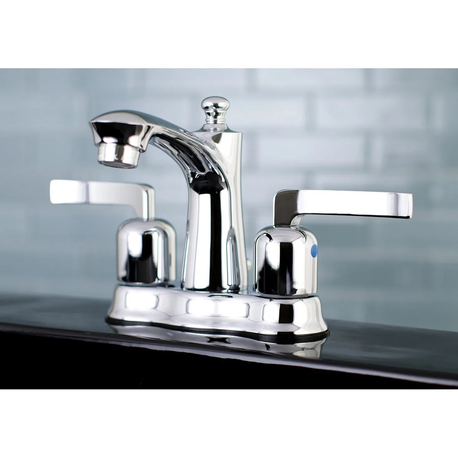 Kingston Brass Centurion Deck Mount 4" Centerset Bathroom Faucet