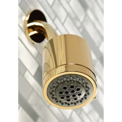 Kingston Brass Centurion Three-Handle Tub and Shower Faucet