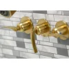 Kingston Brass Centurion Three-Handle Tub and Shower Faucet