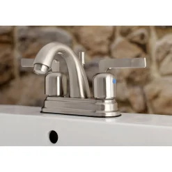 Kingston Brass Centurion Two-Handle 4" Centerset Bathroom Faucet
