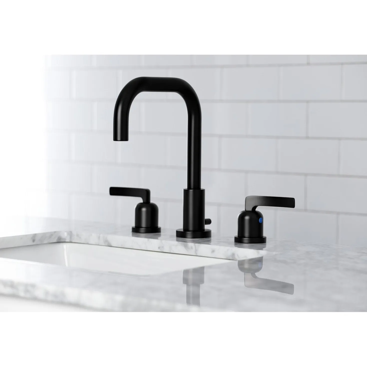 Kingston Brass Centurion Widespread Bathroom Faucet with Brass Pop-Up