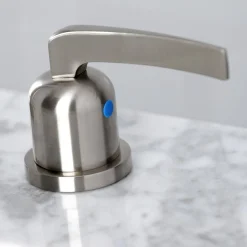 Kingston Brass Centurion Widespread Bathroom Faucet with Brass Pop-Up