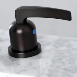 Kingston Brass Centurion Widespread Bathroom Faucet with Brass Pop-Up