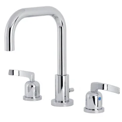 Kingston Brass Centurion Widespread Bathroom Faucet with Brass Pop-Up