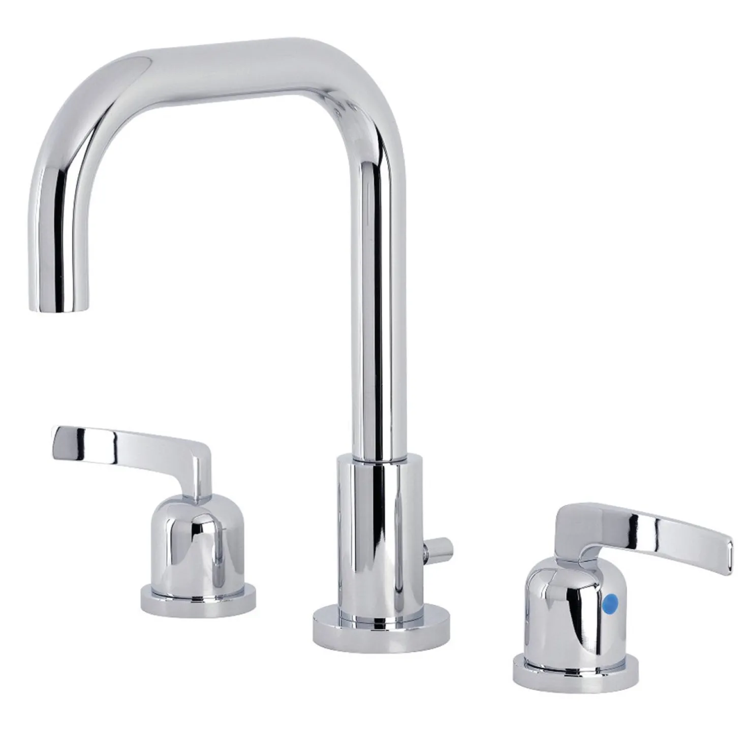 Kingston Brass Centurion Widespread Bathroom Faucet with Brass Pop-Up