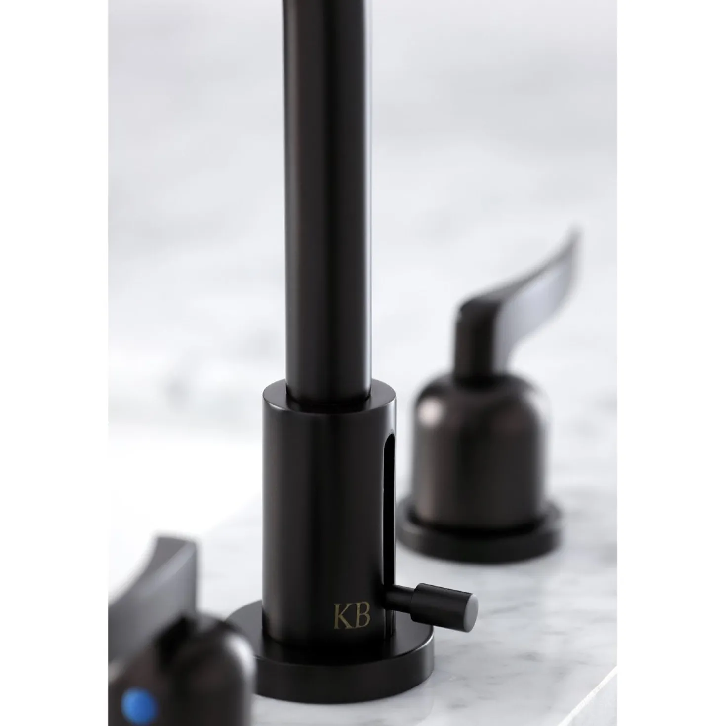 Kingston Brass Centurion Widespread Bathroom Faucet with Brass Pop-Up