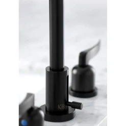 Kingston Brass Centurion Widespread Bathroom Faucet with Brass Pop-Up