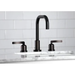 Kingston Brass Centurion Widespread Bathroom Faucet with Brass Pop-Up