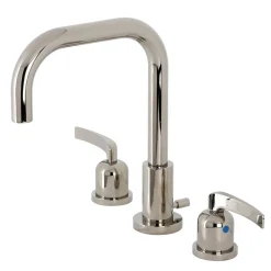 Kingston Brass Centurion Widespread Bathroom Faucet with Brass Pop-Up