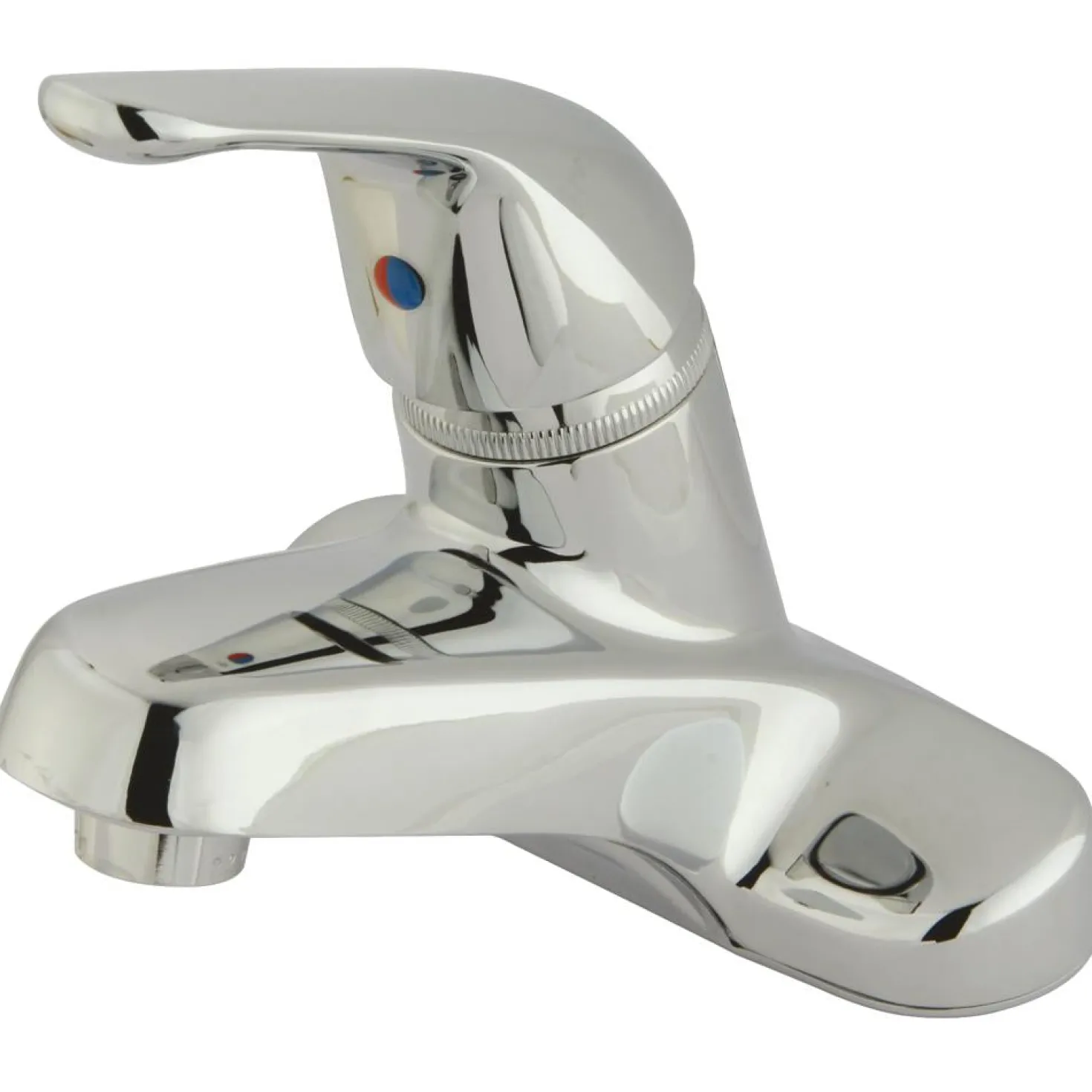 Kingston Brass Chatham Single Handle 4" Centerset Lavatory Faucet with Grid Strainer