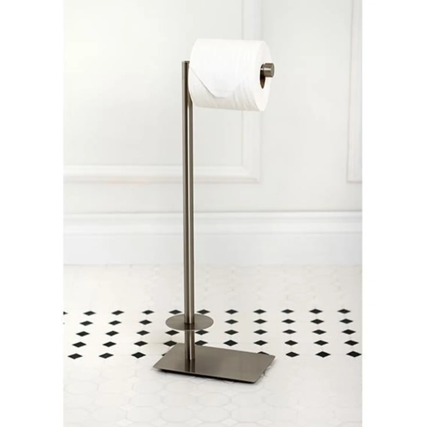 Kingston Brass Claremont Freestanding Toilet Paper Stand