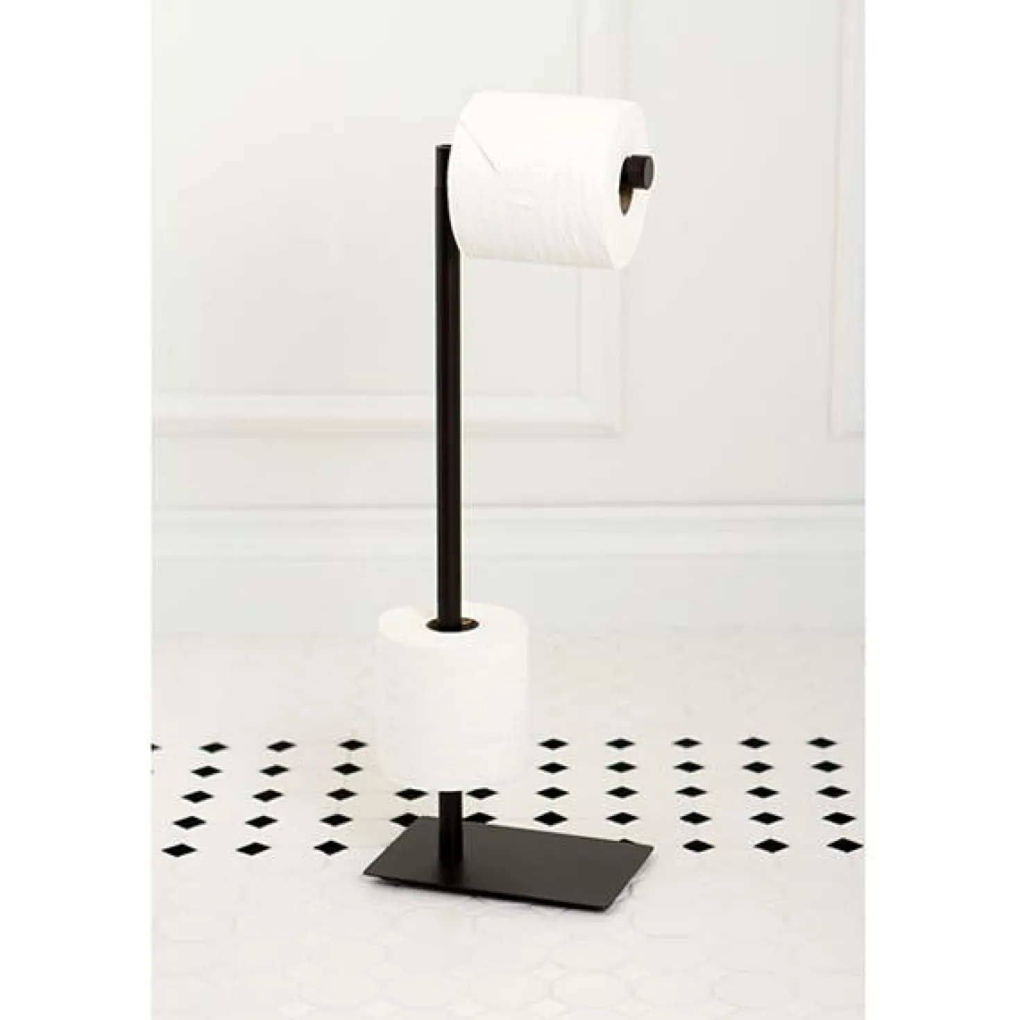 Kingston Brass Claremont Freestanding Toilet Paper Stand