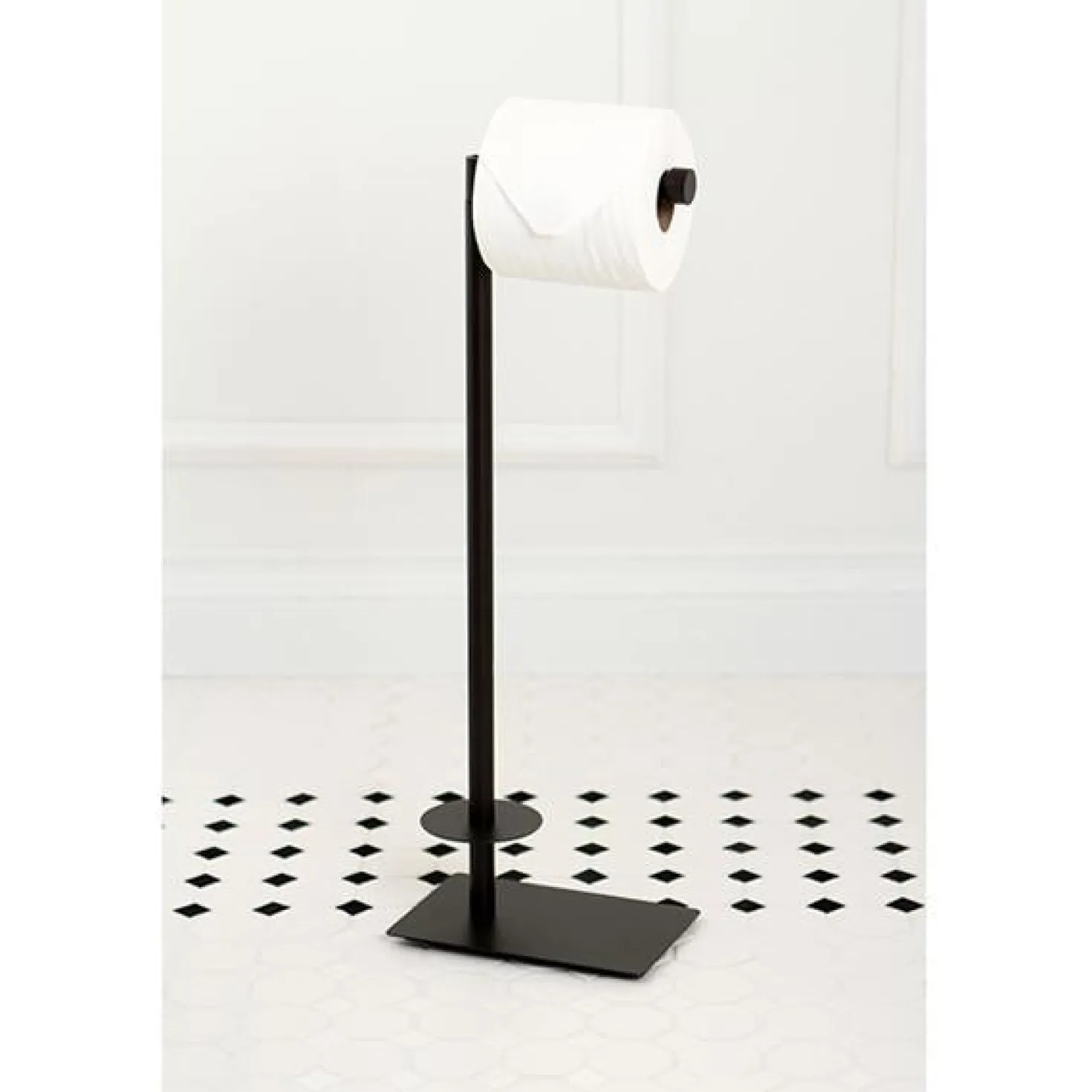 Kingston Brass Claremont Freestanding Toilet Paper Stand