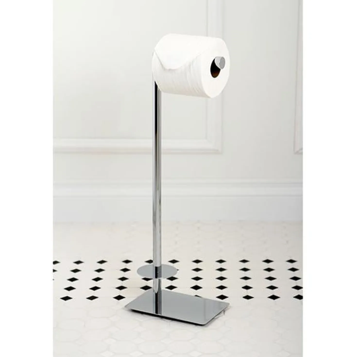 Kingston Brass Claremont Freestanding Toilet Paper Stand
