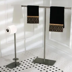 Kingston Brass Claremont Freestanding Toilet Paper Stand