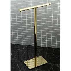 Kingston Brass Claremont Freestanding Double Toilet Paper Stand