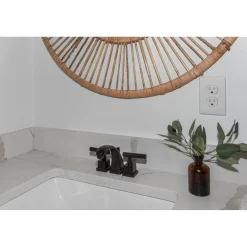 Kingston Brass Claremont 8-Inch Widespread Bathroom Faucet