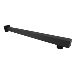 Kingston Brass Claremont 15-3/4-Inch Raindrop Shower Arm with Flange