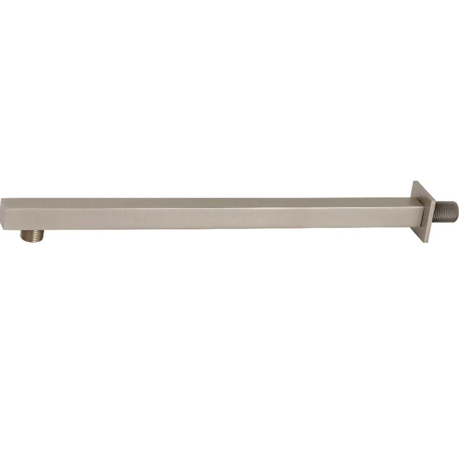 Kingston Brass Claremont 15-3/4-Inch Raindrop Shower Arm with Flange