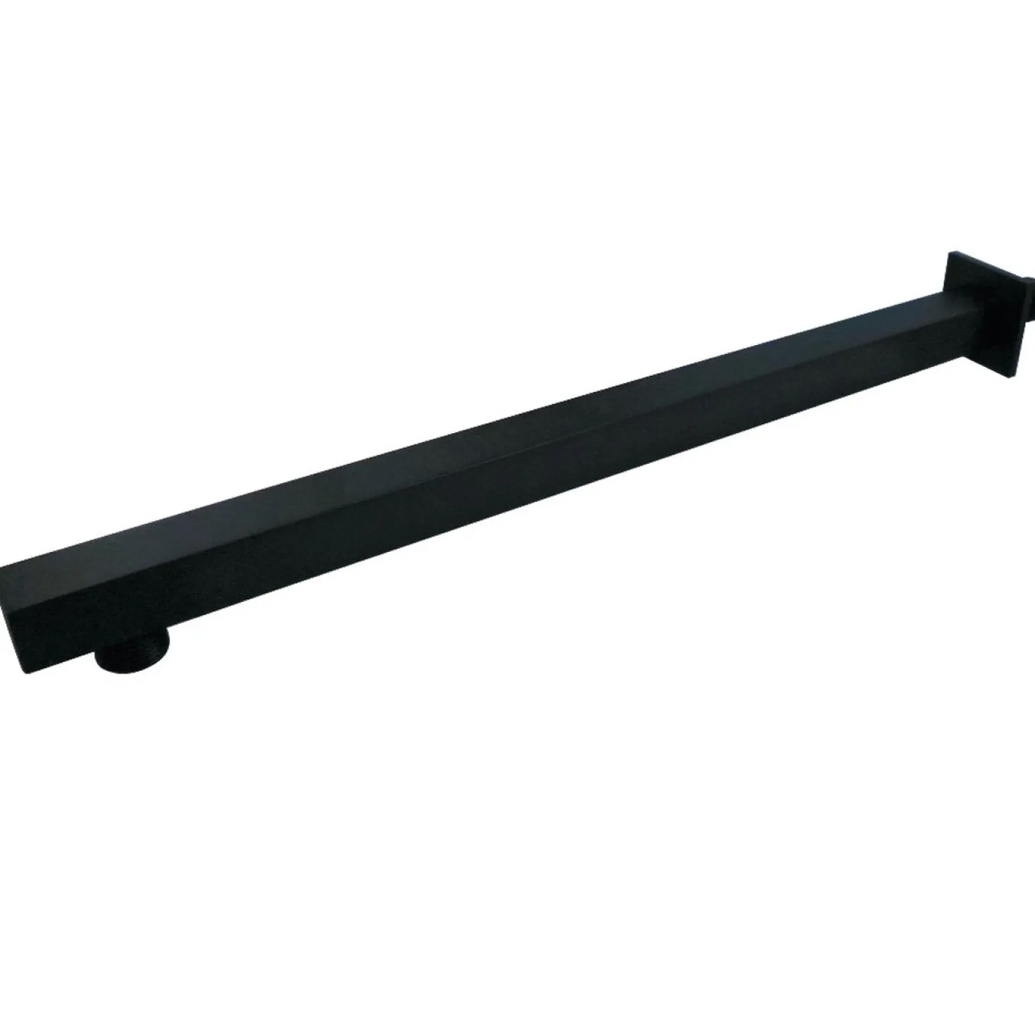 Kingston Brass Claremont 15-3/4-Inch Raindrop Shower Arm with Flange