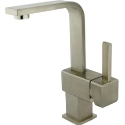 Kingston Brass Claremont Single Handle Mono Deck Lavatory Faucet with Push-up Drain