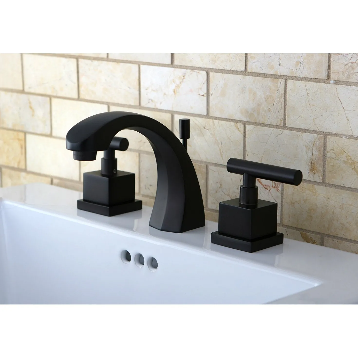 Kingston Brass Claremont 8" Widespread Bathroom Faucet