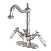 Kingston Brass Classic 4" Centerset Lavatory Faucet with Brass Pop-up