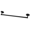 Kingston Brass Classic 18-Inch Towel Bar in Matte Black