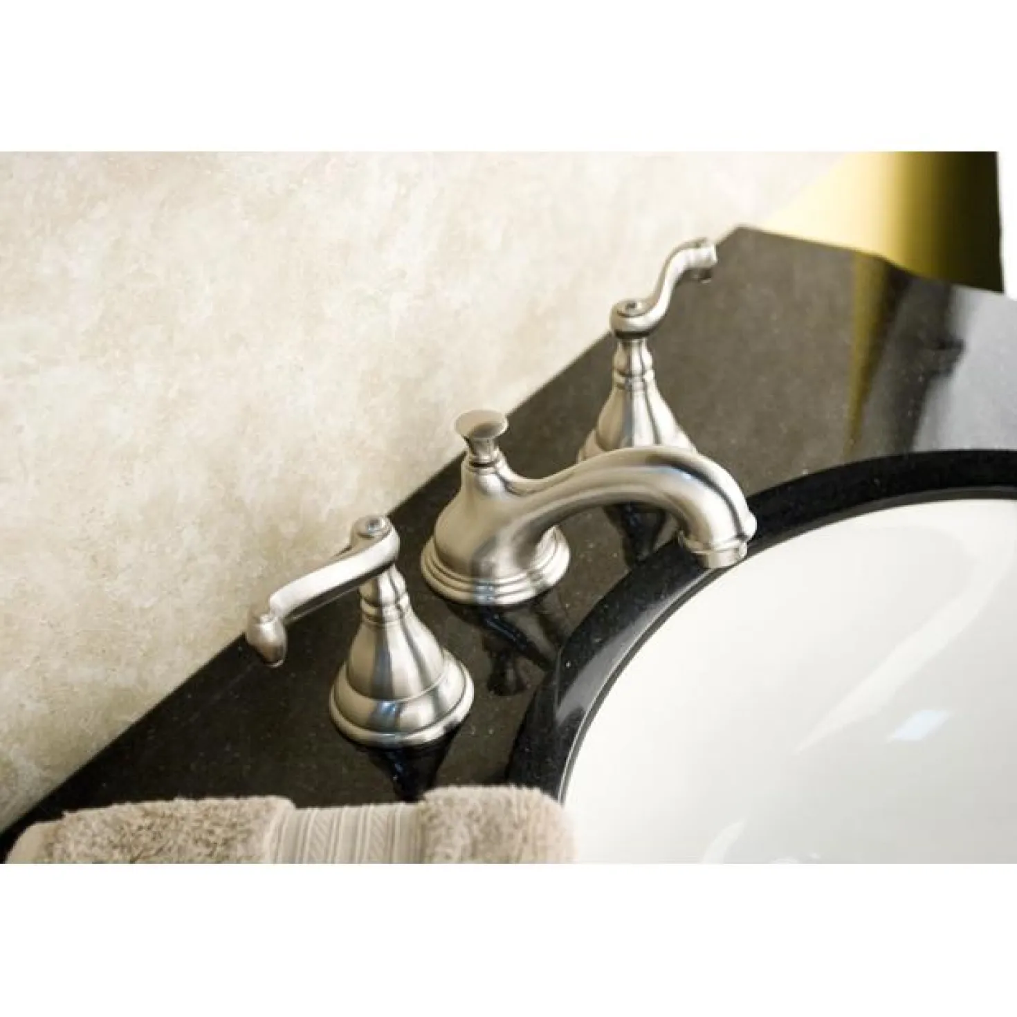 Kingston Brass Classic Royale 8" to 16" Widespread Two Handle Lavatory Faucet with Brass Pop-up