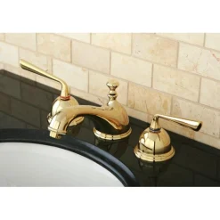 Kingston Brass Classic Silver Sage Two Handle 8