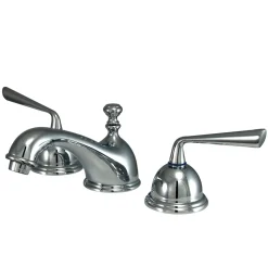 Kingston Brass Classic Silver Sage Two Handle 8