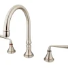 Kingston Brass Classic Silver Sage Two Handle Roman Tub Filler
