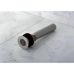 Kingston Brass Classic Solid Grid Drain with Overflow