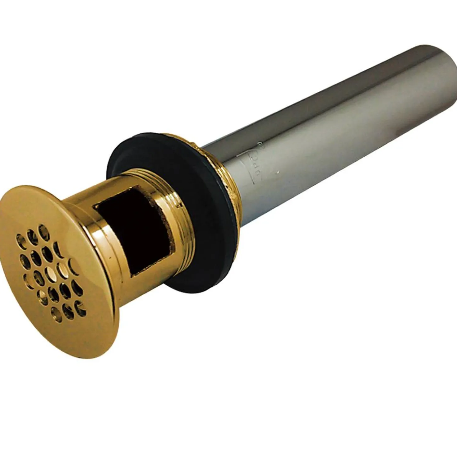 Kingston Brass Classic Solid Grid Drain with Overflow