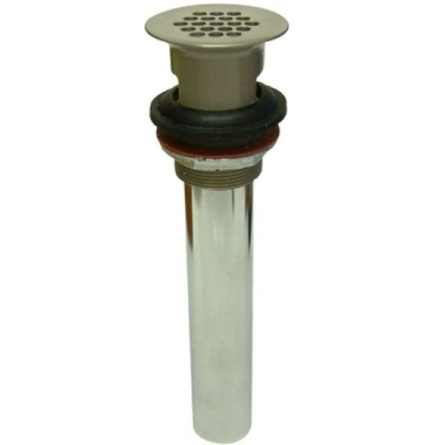 Kingston Brass Classic Solid Grid Drain with Overflow