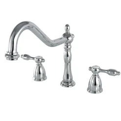 Kingston Brass Classic Tudor 8" Center Kitchen Faucet without Sprayer