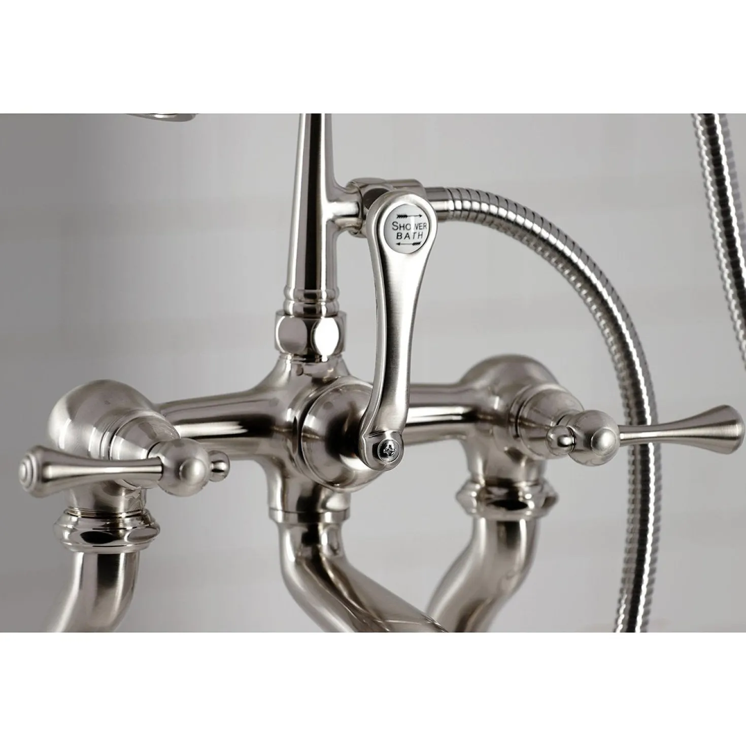 Kingston Brass Clawfoot Tub Faucet with Hand Shower