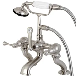 Kingston Brass Clawfoot Tub Faucet with Hand Shower