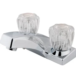Kingston Brass Columbia 4" Centerset Two Handle Lavatory Faucet in Polished Chrome