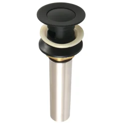 Kingston Brass Complement Push-Up Drain with Overflow
