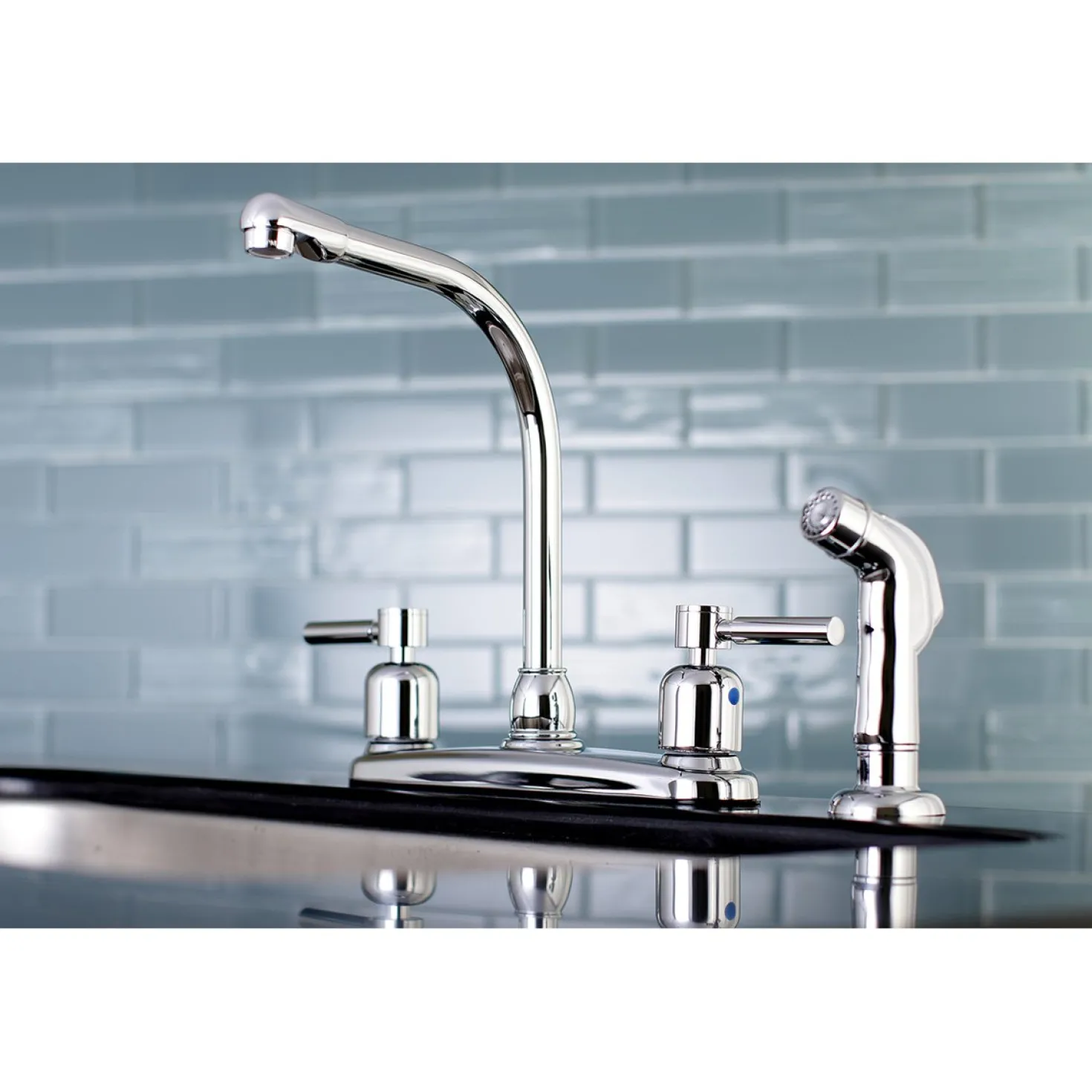 Kingston Brass Concord Centerset Kitchen Faucet