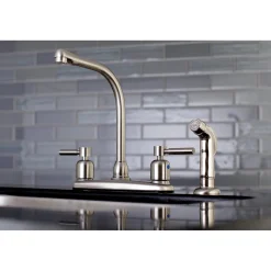 Kingston Brass Concord Centerset Kitchen Faucet