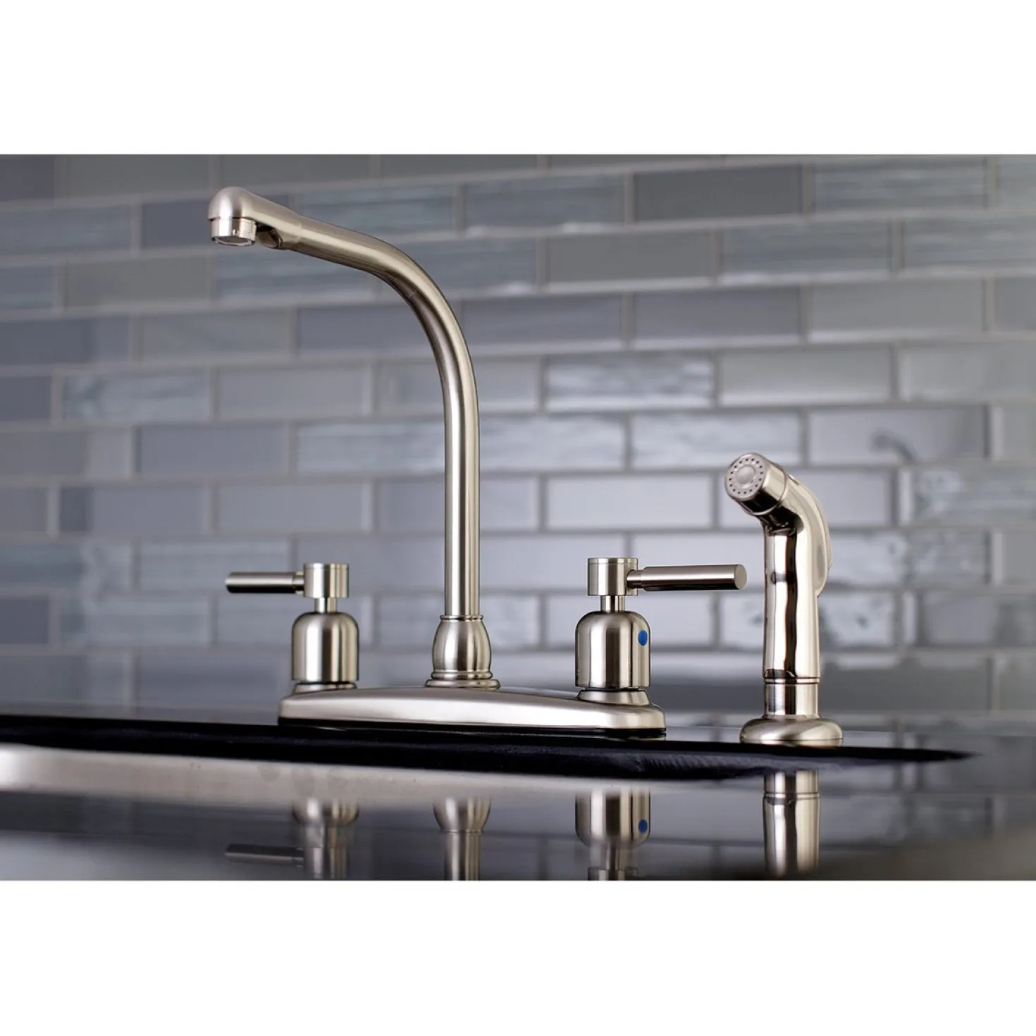 Kingston Brass Concord Centerset Kitchen Faucet
