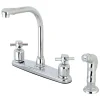 Kingston Brass Concord Centerset 4-Hole Kitchen Faucet