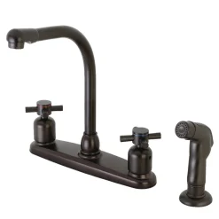 Kingston Brass Concord Centerset 4-Hole Kitchen Faucet