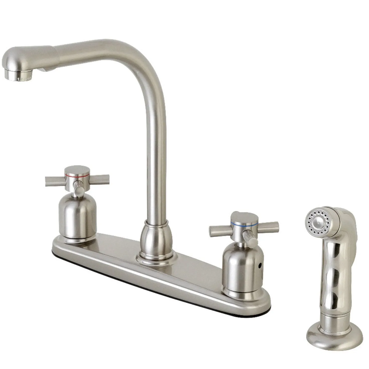 Kingston Brass Concord Centerset 4-Hole Kitchen Faucet