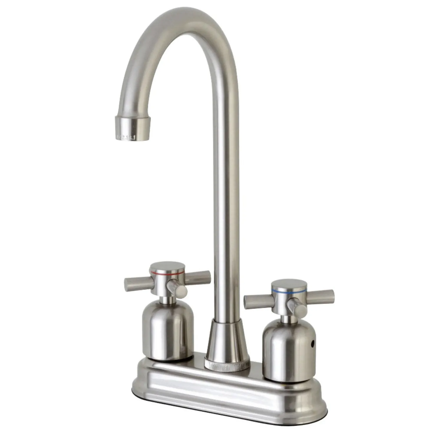 Kingston Brass Concord 4" Centerset High-Arch Spout Bar Faucet