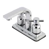 Kingston Brass Concord 4" Centerset Deck Mount Bathroom Faucet